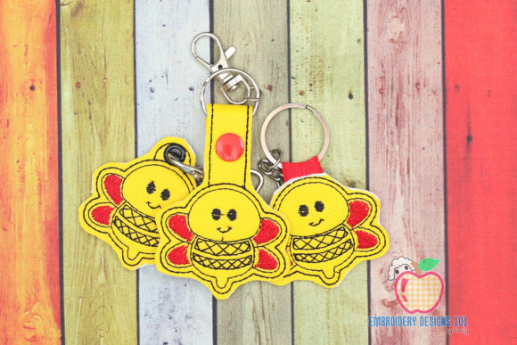 A Designer's Review of the Cartoon Bee Flying Keyfob Design