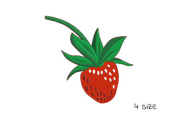 A Designer's Review: The Red Wild Strawberry Embroidery Charm