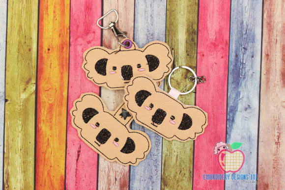 A Koala Face Key Fob Pattern Designed for Real Projects