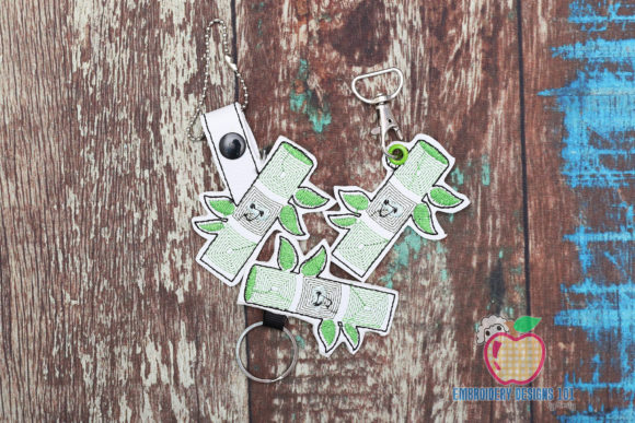 An Embroidery Seller's Look at the Sugarcane Keyfob Design