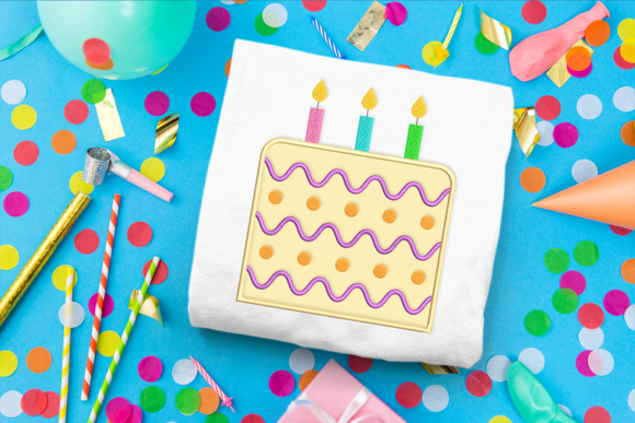 Birthday Cake with Candles Embroidery Design Review