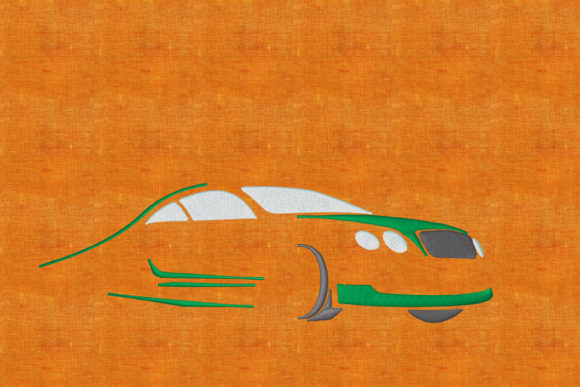 Car Shadow: A Versatile Embroidery Design for Seasonal Style