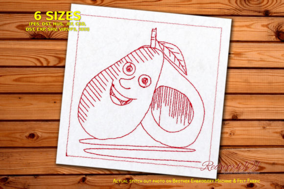Cartoon Avocado Embroidery: A Designer’s Hands-On Review