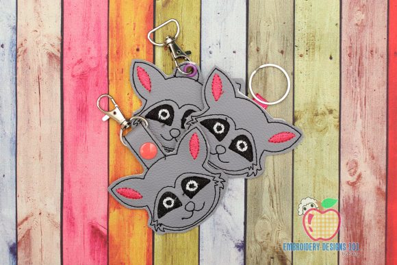 Raccoon Face Keyfob: A Designer's Review for Branded Merch