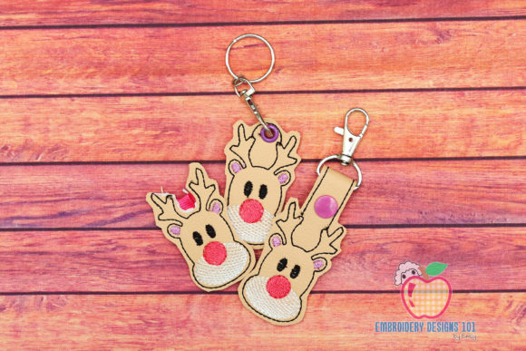 Reviewing the Funny Reindeer Face ITH KeyFob Snaptab for Boutique Apparel