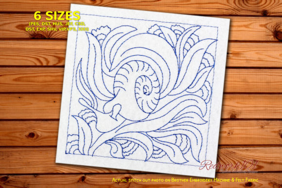 Snail on the Tree Branch: A Gift Maker's Redwork Treasure