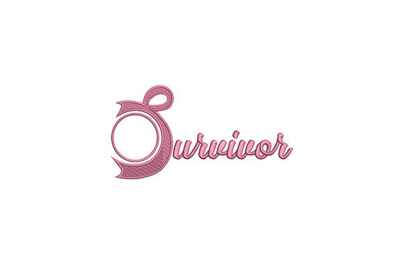 Why This Pink Cancer Survivor Embroidery Design Resonates